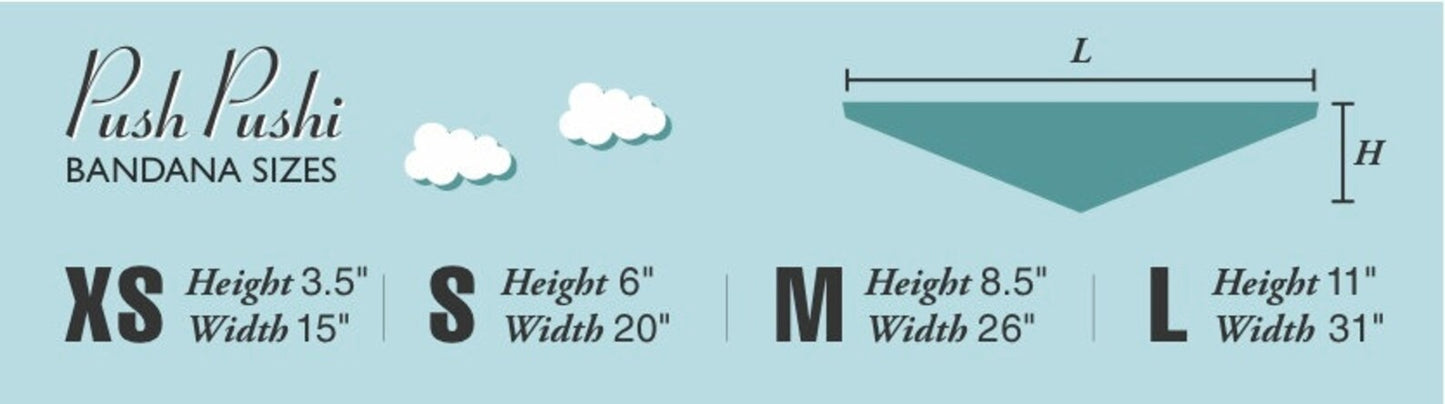 Bandanas with Subway Map Prints