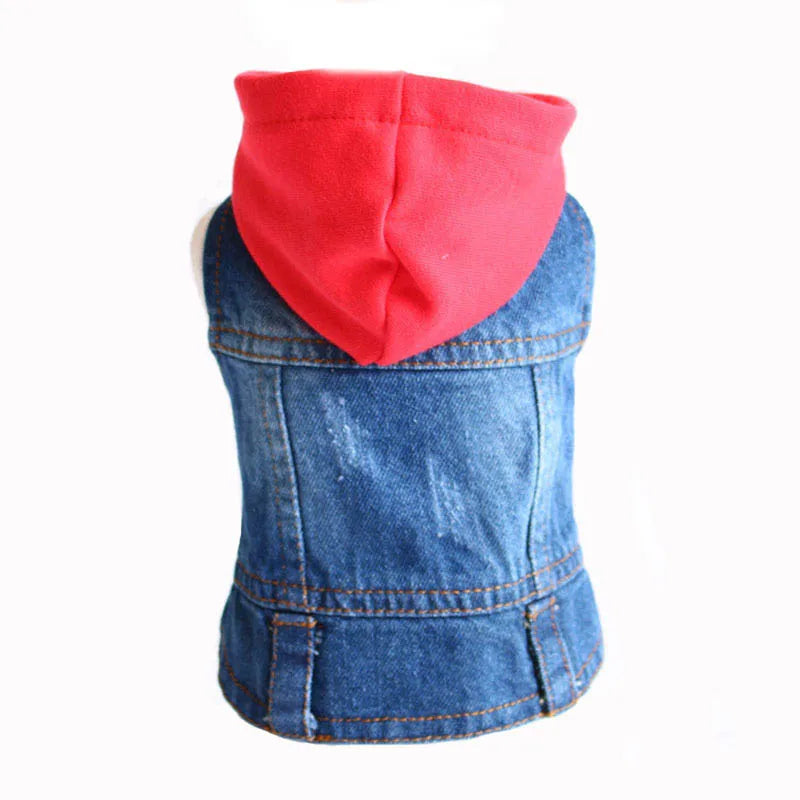 Summer Jeans Series Dog Shirt Denim Clothes for Small Dogs Puppy Chihuahua Cowboy Jacket French Bulldog Outfit Cat Costumes