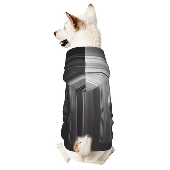 Monochrome Sweaters with Architectural Lines