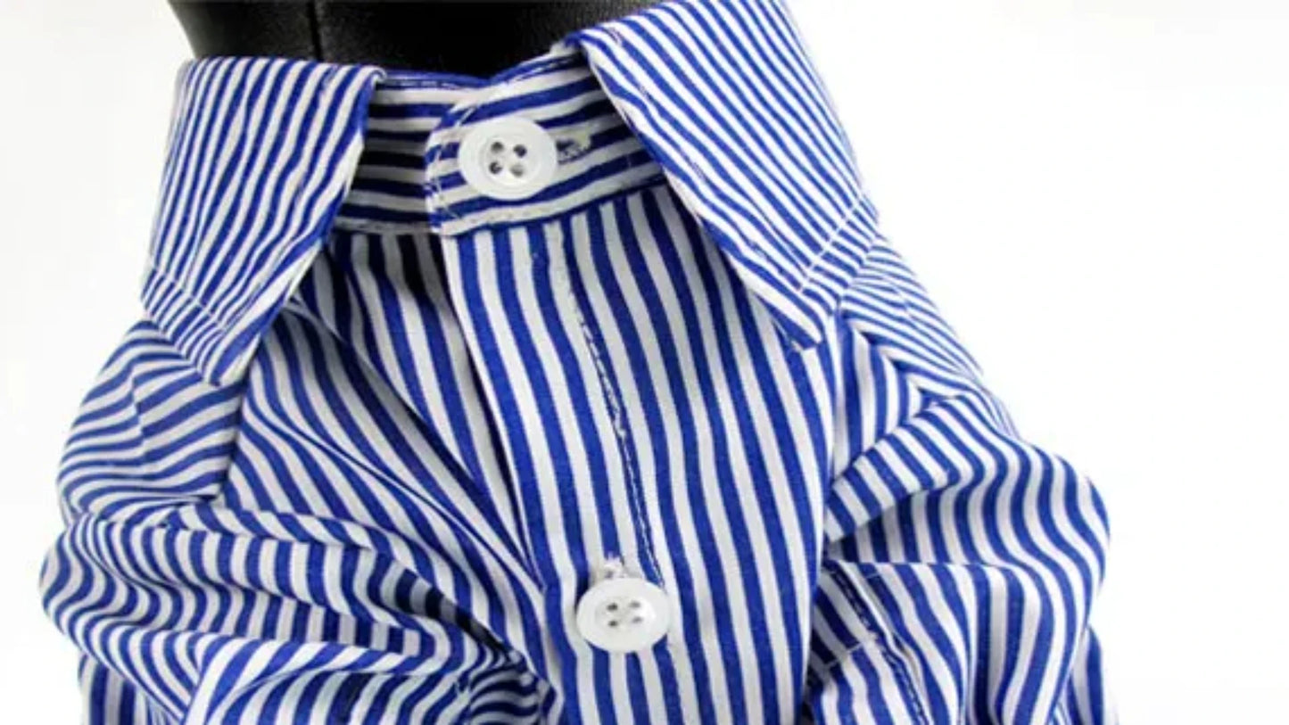 Blue Red Pet Dog Clothes Striped Shirts For Dogs Clothing Cat Small Thin Summer Blue Fashion Boy Girl Chihuahua Pet Products