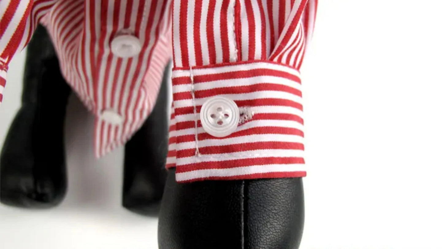 Blue Red Pet Dog Clothes Striped Shirts For Dogs Clothing Cat Small Thin Summer Blue Fashion Boy Girl Chihuahua Pet Products