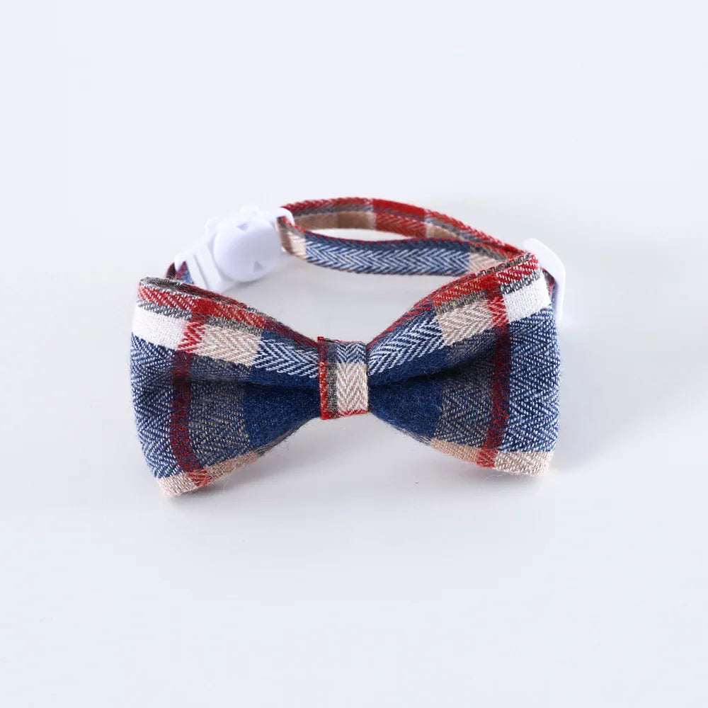 Pet Bow Tie Adjustable Pet Neck Tie Puppy Formal Costume Breakaway Small Dogs Bowtie Collar Cats Grooming Ties Party Accessories