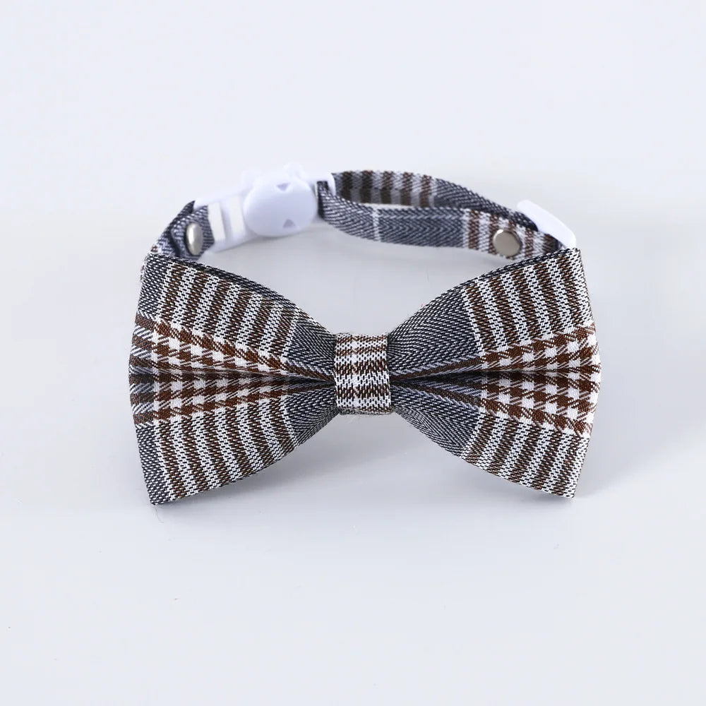 Pet Bow Tie Adjustable Pet Neck Tie Puppy Formal Costume Breakaway Small Dogs Bowtie Collar Cats Grooming Ties Party Accessories