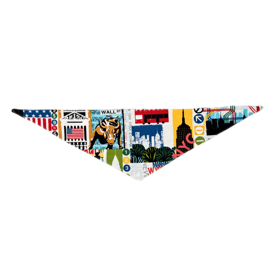 Bandanas with Subway Map Prints