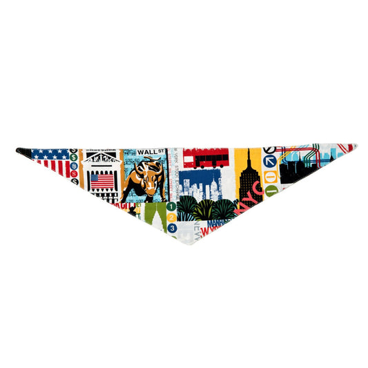 Bandanas with Subway Map Prints