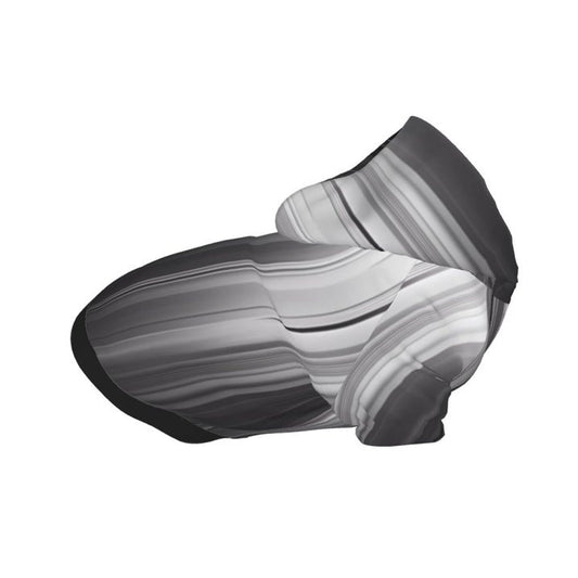 Monochrome Sweaters with Architectural Lines