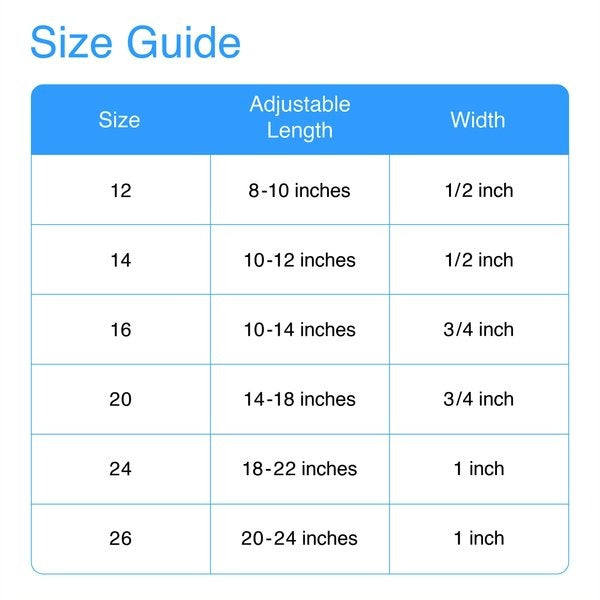 Signature Leather Crystal Dog Collar